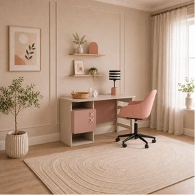 Birou pentru copii cu sertar , Spatiu de lucru modern, colectia Nordic