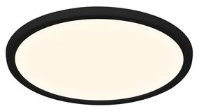 Plafoniera LED design silm IP54 baie Oja 29 negru 3000-4000K 2015026103 NL