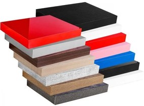 Raft de perete STILISTA Volato, 110 cm, lemn deschisă