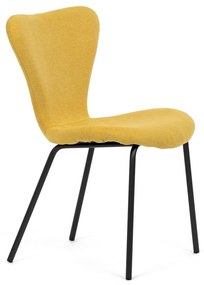 Set de scaune de sufragerie CT-S8010 YEL2, 2 buc.