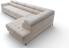 Colțar extensibil pentru dormit Nardo Maxi dreapta - plus bej Pretty 03
