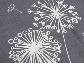 Lenjerie de pat din bumbac SOFT MEADOW gri Dimensiune lenjerie de pat: 70 x 90 cm | 140 x 200 cm