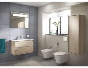 Vas wc suspendat Ideal Standard Connect Air AquaBlade alb lucios cu capac soft close inclus