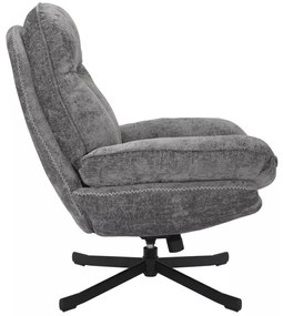 Fotoliu Harper gri/negru Tap.240