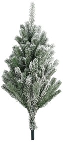 Brad artificial Talvi 210 cm verde cu suport de zapada si negru