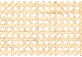 Scaun dining din ratan gri Spike - Zuiver