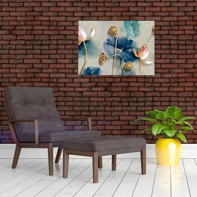 Tablou cu flori (70x50 cm)