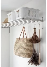 Coș de depozitare SmartStore Modern, alb, 37 x 28x 15 cm, 37 x 28 x 15 cm