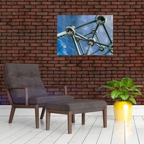 Tablou- atomium la Bruxelles (70x50 cm)