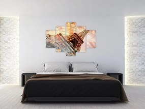 Tablou - Turnul Eiffel în stil vintage (150x105 cm)