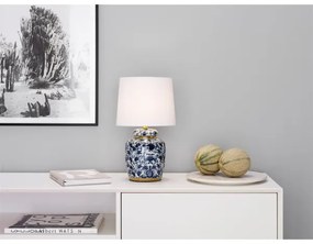 Lampă de masă KLASSISK Cottex B2175BL, 1 x E14, 40 W, 230 V, albastră