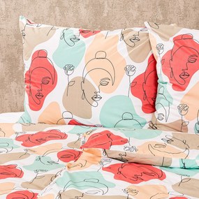 Lenjerie de pat din bumbac 4Home Romance, 140 x 220 cm, 70 x 90 cm