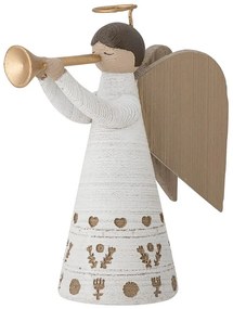 Sfeșnice din polirășină cu model de Crăciun 4 buc. Abba – Bloomingville