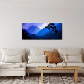 Tablou - Cerul de noapte din Nepal (120x50 cm)