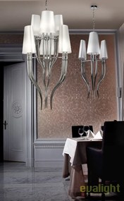 Lustra eleganta design LUX ultra-modern DIABLO 3 BIG WHITE