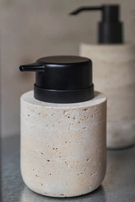 Dozator de săpun lichid bej din piatră 250 ml Travertine – Mette Ditmer Denmark