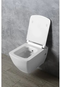 Isvea - Capac WC PURITY SoftClose, alb