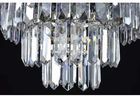Wranovsky JWZ024060301 - Lustră de cristal aplicată 5xE14/40W/230V + 1xE27/40W