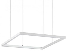 Lustra LED design modern geometric ORACLE SLIM SP D050 SQUARE 3000K ON-OFF WH