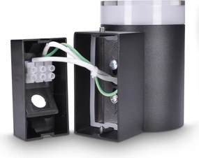 Brilagi - Aplica de perete LED RGBW MATERA pentru exterior 1xGU10/6W/230V negru IP54