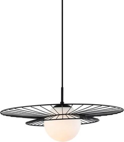 ITALUX MDM-4001/1 BK - Lustră pe cablu ALISON 1xE27/40W/230V