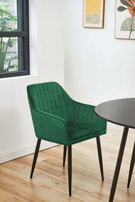 Scaun de sufragerie Svetozar (verde închis). 1071222