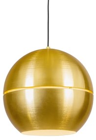 Lampă suspendată retro aurie 40 cm - Slice
