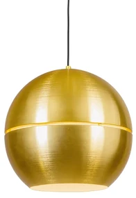 Lampă suspendată retro aurie 40 cm - Slice