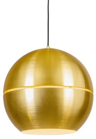 Lampă suspendată retro aur 40 cm - Slice