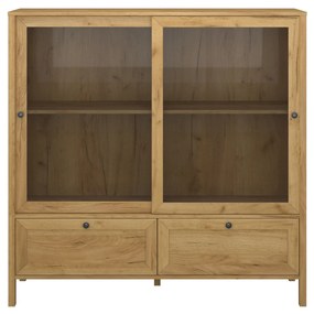 Vitrină Keira 2W2S (Stejar craft auriu). 1052995