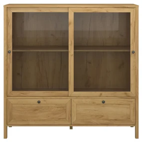 Vitrină Keira 2W2S (Stejar craft auriu). 1052995