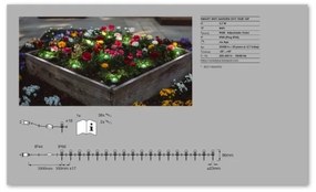 Ledvance - Lumină decorativă LED RGB SMART+ 18xLED/4W/230V IP65 Wi-Fi