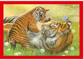 Animale Baby Cuddles Puzzle 4 în 1 Clementoni