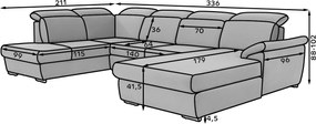 Coltar extensibil Evanell pe dreapta Inari 96/Soft 29