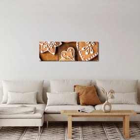 Tablou - Turtă dulce (cu ceas) (90x30 cm)