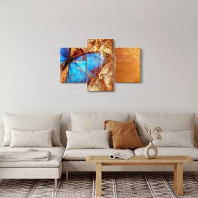 Tablou - Fluture albastru (90x60 cm)
