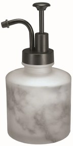 Kleine Wolke Marmor dozator săpun 310 ml incolor-negru-alb 8033901854