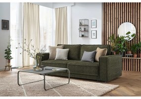 Canapea extensibilă verde Emile - Bobochic Paris