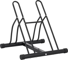 vidaXL Suport pentru 2 biciclete de sine stătător, oțel