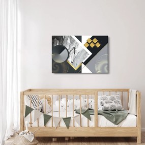 Tablou - Colaj texturat (90x60 cm)