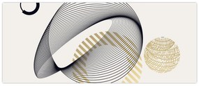 Tablou - Forme geometrice N⁰3 (120x50 cm)