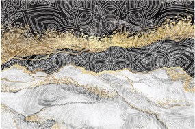 Tablou - Mandala în marmură (90x60 cm)