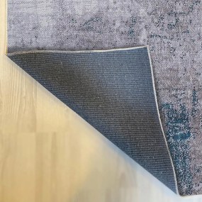 Covor, Woopamuk212, 180x280 cm, Bumbac;Poliester, Albastru