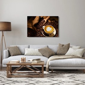 Tablou - O ceașcă de cafea (90x60 cm)