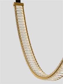 Lustra LED suspendata design elegant LAZURA