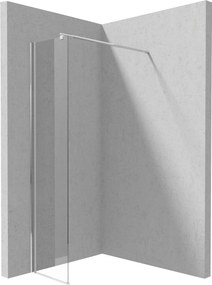 Deante Kerria Plus perete cabină de duș walk-in 30 cm crom luciu/sticla transparentă KTS_083P