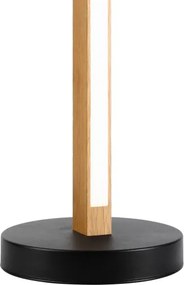 Lampă LED de birou VERDE LED/10W/230V 3000K stejar/negru