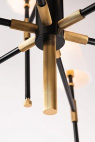 Candelabru LUX design clasic BOWERY bronz antichizat, cu 6 surse de lumina