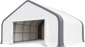 Hangar pentru avioane, 13x13x7.5 m, Alb/Gri,