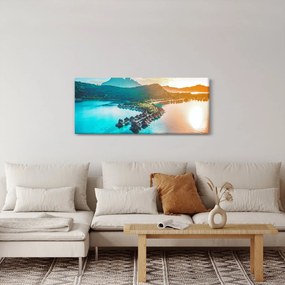 Tablou - Bora Bora (120x50 cm)